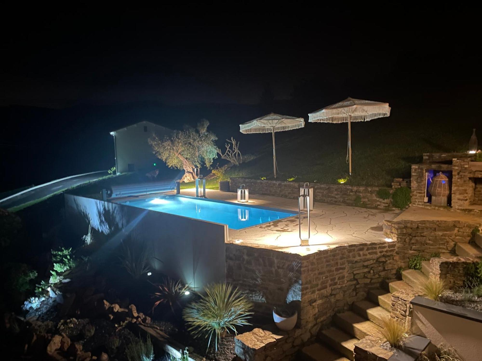 Les Terrasses Du Pilat La Valla-en-Gier Exterior foto